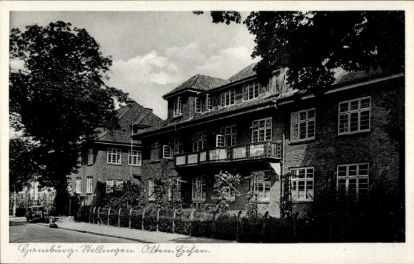 Ak Hamburg Eimsbüttel Stellingen, Alten Eichen