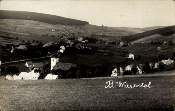 Postcard Wiesental Butzbach im Taunus, Panorama