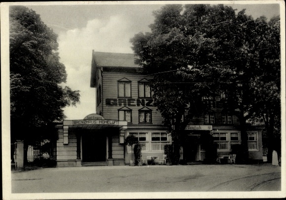Postcard Hamburg Nord Hoheluft, Grenzhaus Hoheluft