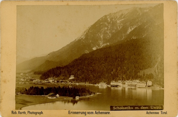 Photo Scholastika Achenkirch Achensee in Tyrol, panorama, Uutil