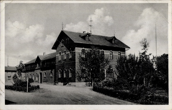 Postcard Ebersbach in Saxony, Gendarmerie School