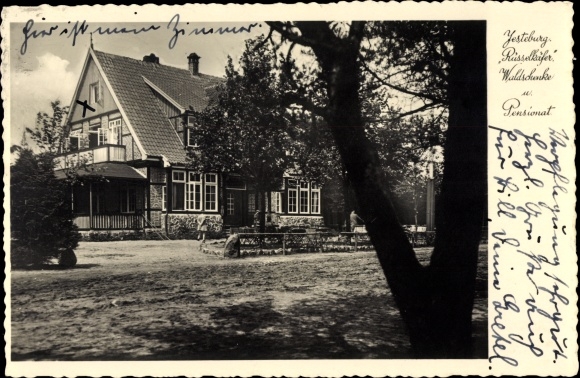 Ak Jesteburg im Kreis Harburg, Waldschenke und Pensionat Rüsselkäfer, Heinrich Aldag
