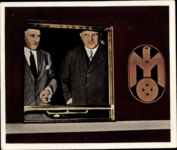 Collector's picture The post-war period No. 191 June 1932 Start of office v. Papen, v. Neurath, departure to Lausanne