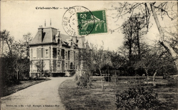 Ak Criel-sur-Mer Seine Maritime, Le Pres