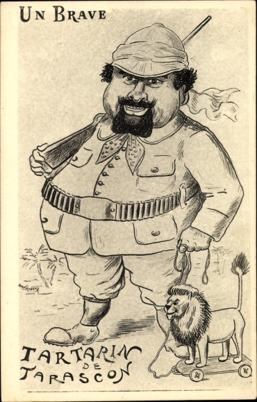 Künstler Ak Un Brave, Tartarin von Tarascon