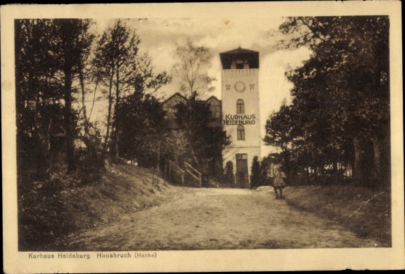 PC Hamburg Harburg Hausbruch, lot to the Kurhaus Heideburg, owner HA Mayer