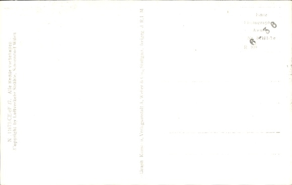 Postcard Unterstmatt Bühl in Baden, aerial photograph, Kurhaus