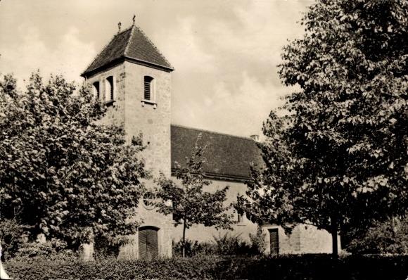 Ak Demitz Thumitz in Sachsen, Katholische Kirche