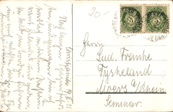 Postcard Kristiania Christiania Oslo Norway, Masonic Lodges