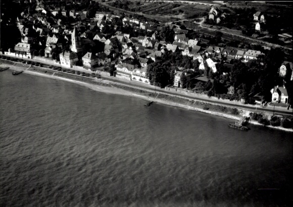 Foto Erpel am Rhein, Fliegeraufnahme