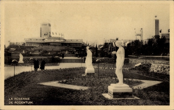 KP Bruksela Bruksela, wystawa 1935, ogród różany
