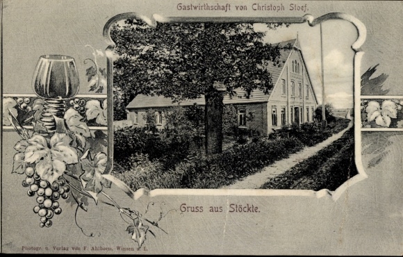 Passepartout Ak Stöckte Winsen an der Luhe, Gasthof