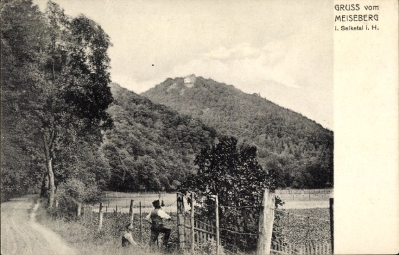 Ak Neudorf Harzgerode am Harz, Meiseberg