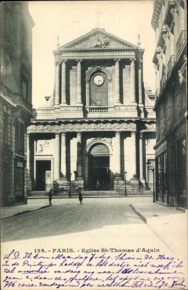 Ak Paris VII, Sankt Thomas du Aquin Kirche