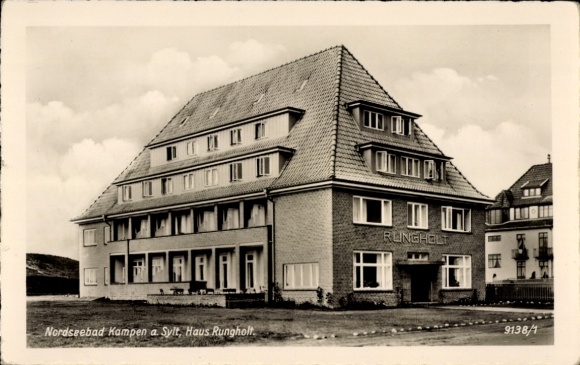 Ak Kampen auf Sylt, Haus Rungholt