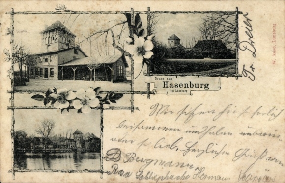 Ak Hasenburg Lüneburg in Niedersachsen, Ortsansichten