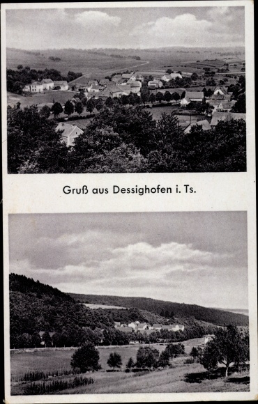 Postcard Dessighofen im Taunus, general view