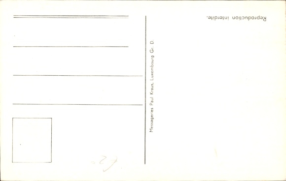Postcard Princess Josephine Charlotte of Belgium, Hereditary Prince Jean of Luxembourg