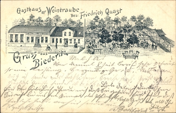 lito Biederitz Jerichower Land, Zajazd zur Weintraube