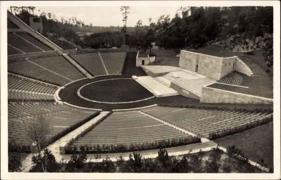 PC Olympic Games Berlin 1936, Reichssportfeld, Dietrich-Eckardt stage, grandstand