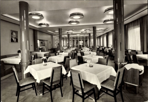 Ak Nordhausen am Harz, HO-Gaststätte Stadt-Terrasse