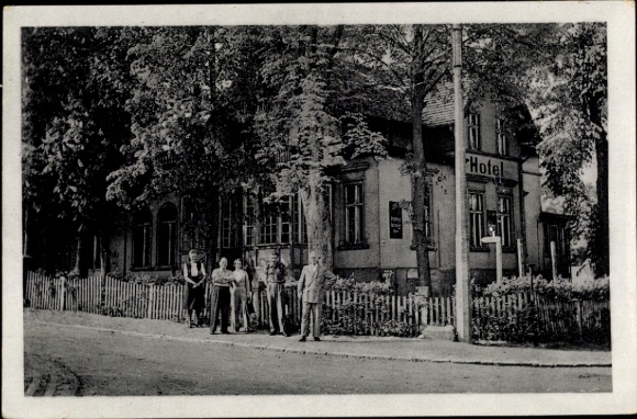 Ak Waldsieversdorf in Brandenburg, Hotel Märkischer Hof