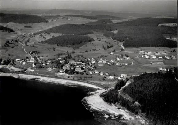 Foto Schluchsee im Schwarzwald, Fliegeraufnahme