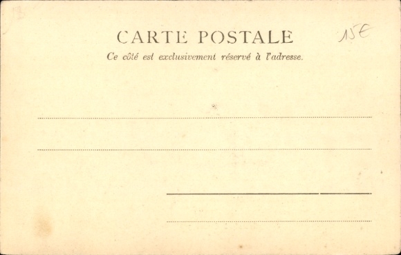 Postcard Colombes Hauts de Seine, horse racing in Colombes with several jockeys on horses
