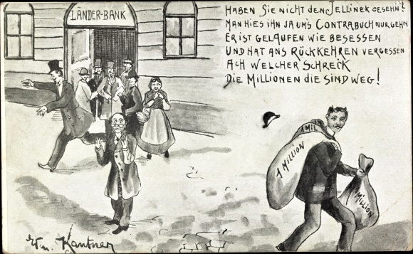 Artist PC Kantner, haven&#39;t you seen Jellinek, oh what a shock the millions are gone