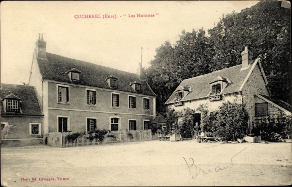 Postcard Cocherel Eure, Les Hulottes