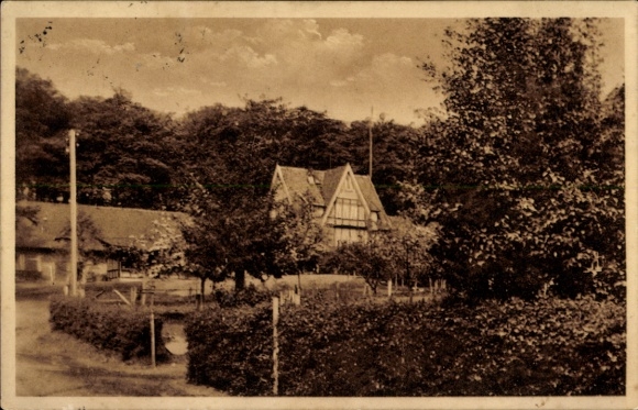 Ak Oyle Marklohe in Niedersachsen, Oyler Berg, Pension und Waldwirtschaft, Inh. H. Straßburg