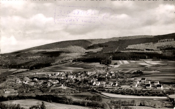 KP Landpoststempel 16 Densberg przez Treysa