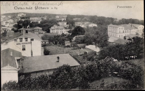 Ak Ostseebad Göhren auf Rügen, Panorama
