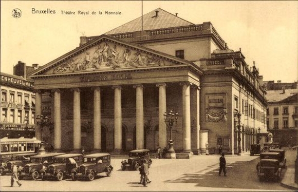 9 old PCs Brussels, Bruxelles, various views
