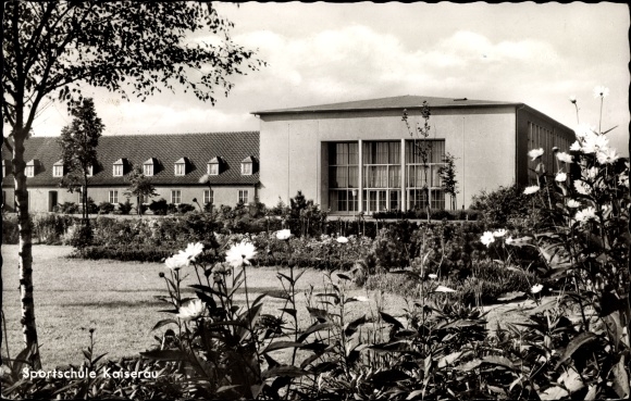 Postcard Kaiserau Kamen, sports school