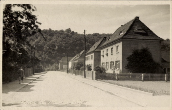 foto Ak Dohna in Saksen, Martin Lutherstraat
