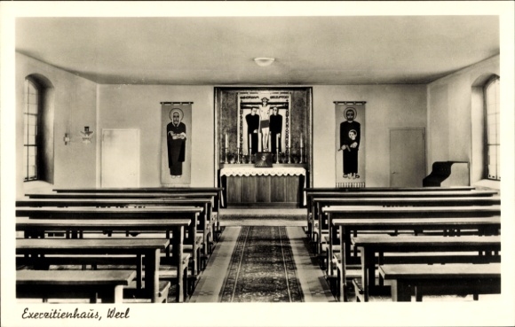 Ak Werl in Westfalen, retraitehuis, kapel