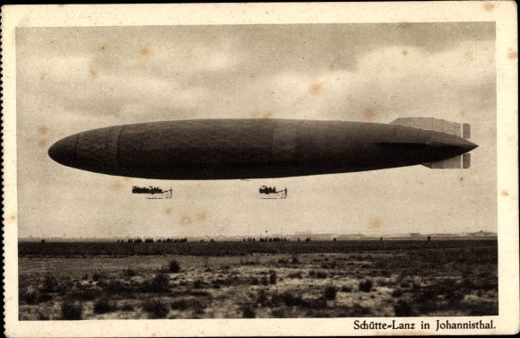 PC Berlin Treptow Johannisthal, airship Schütte Lanz, Zeppelin