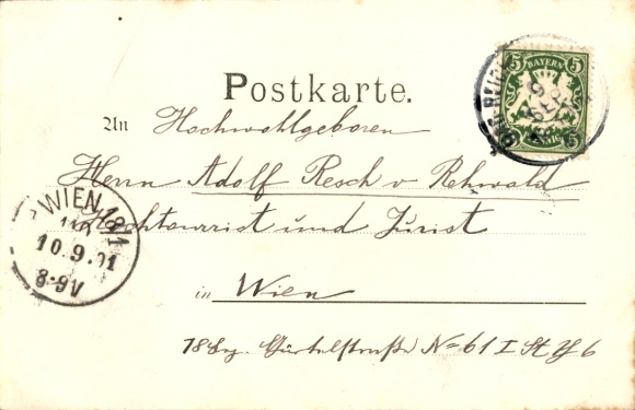 Postcard Schneizlreuth in Upper Bavaria, Gasthof Mauthäusl