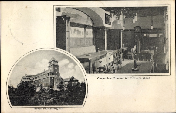 KP Oberwiesenthal w Rudawach, Fichtelberg, Neues Fichtelberghaus, Chemnitzer Zimmer