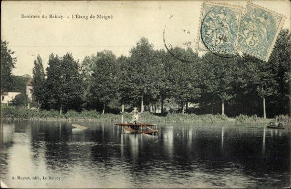 Set von 57 Ak von Le Raincy Seine Saint Denis, diverse Ansichten