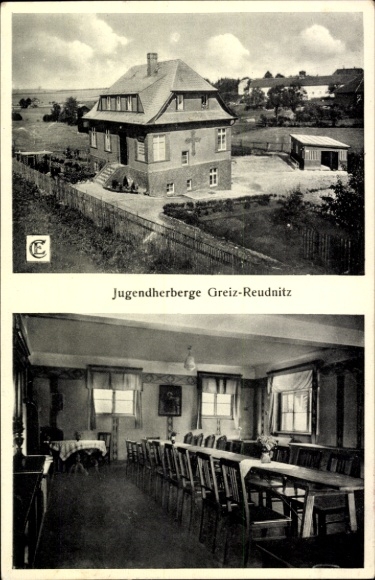 Ak Reudnitz Greiz in Thüringen, Jugendherberge