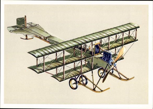 12 oude Ak serie historische vliegtuigen 1, diverse modellen