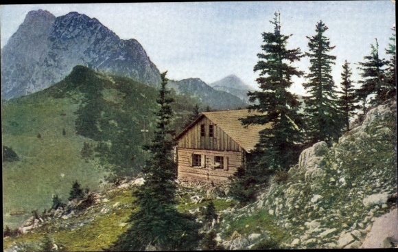 Postcard Admont Styria, Ennstaler Hut