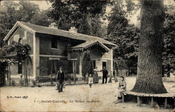 CPA Saint Cucufa Hauts-de-Seine, La Maison du Garde