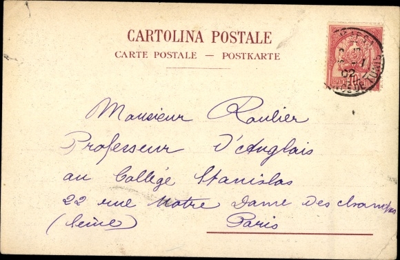Postcard Napoli Naples Campania, Foria e Piazza Cavour