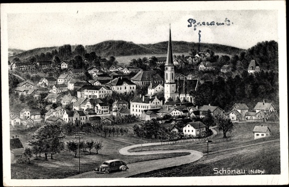 Artist PC Schönau in Lower Bavaria, general view