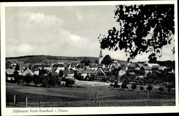 Postcard Kirch-Brombach Fürth im Odenwald, general view