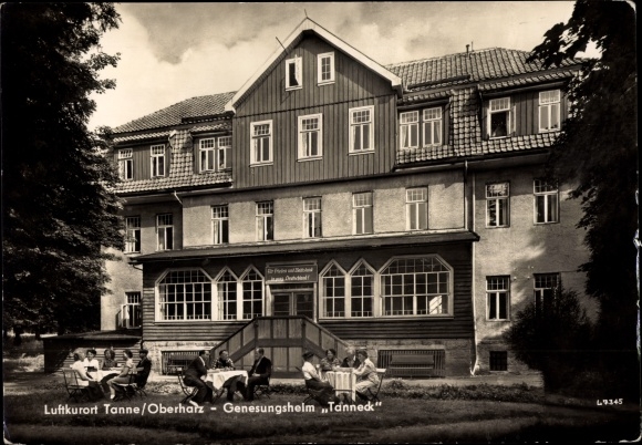 Ak Tanne Oberharz am Brocken, Genesungsheim Tanneck