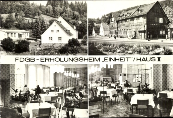 KP Hirschbach St. Kilian w Turyngii, FDGB Dom wypoczynkowy Einheit, Dom II, POS